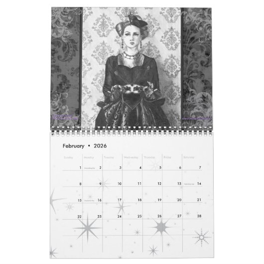 Alice in Wonderland 2017 Calendar Fairy Tale Kalender (Feb 2026)