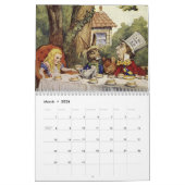 Alice in Wonderland, 2019 Kalender (Mar 2026)
