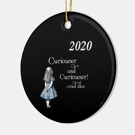 Alice in Wonderland 2020 Curiouser Tree Ornament (Links)