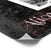 Alice in Wonderland 28 Poster (Hoek)