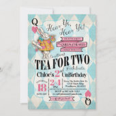 Alice in Wonderland 2e verjaardag Kaart (Voorkant)