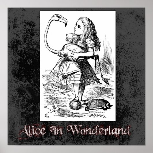 Alice in Wonderland 39 Poster (Voorkant)