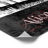 Alice in Wonderland 41 Poster (Hoek)