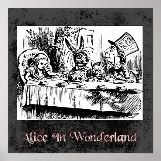 Alice in Wonderland 41 Poster (Voorkant)
