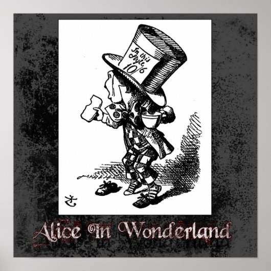 Alice in Wonderland 43 Poster (Voorkant)