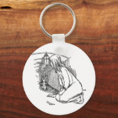 Alice in Wonderland 4 Sleutelhanger (Voorkant)