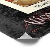 Alice in Wonderland 51 Poster (Hoek)