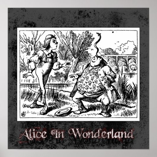 Alice in Wonderland 5 Poster (Voorkant)