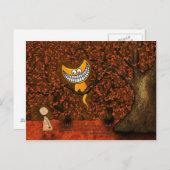 Alice in Wonderland - A Cheshire Cat Briefkaart (Voorkant / Achterkant)