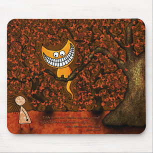 Alice in Wonderland - A Cheshire Cat Muismat