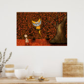 Alice in Wonderland - A Cheshire Cat Poster (Keuken)