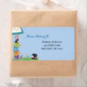 Alice in Wonderland Adresetiketten Etiket (Insitu)