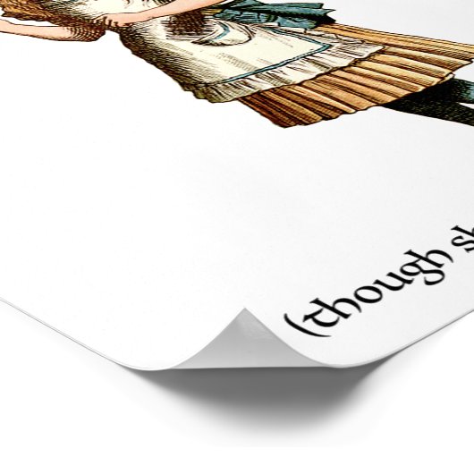 Alice in Wonderland Advice Poster (Hoek)