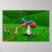 Alice in Wonderland - Advies van een onderpijler Poster (Voorkant)
