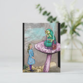 Alice in Wonderland - Advies van een van de pijler Briefkaart (Staand voorkant)