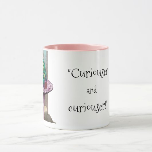 Alice in Wonderland - Advies van een van de pijler Mok (Midden)