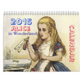 Alice in Wonderland Agenda 2015 Kalender (Hoes)
