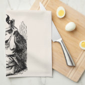  Alice in Wonderland, Alice als koningin Theedoek (Quarter Fold)