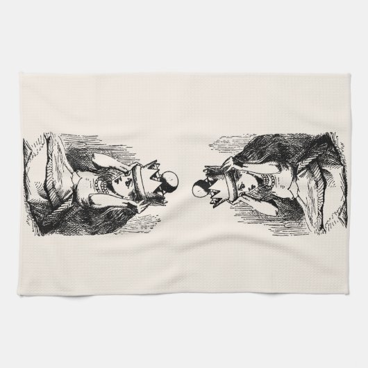 Alice in Wonderland, Alice als koningin Theedoek (Horizontaal)