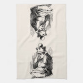  Alice in Wonderland, Alice als koningin Theedoek (Verticaal)