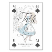  Alice in Wonderland Alice Character Card Kaart (Achterkant)