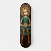 Alice in Wonderland:  Alice dalend Skateboard (Voorkant)