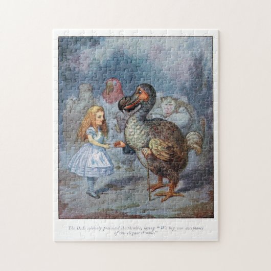 Alice in Wonderland Alice en de Dodo Puzzle Legpuzzel (Verticaal)
