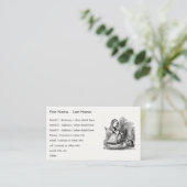 Alice in Wonderland, Alice en de Kitten - Dromen Visitekaartje (Staand voorkant)