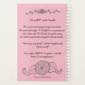 Alice in Wonderland, Alice ontmoet de Caterstyle Planner (Achterkant)