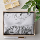 Alice in Wonderland - Alice ontmoet de centrale pi Tissuepapier (Geschenk)