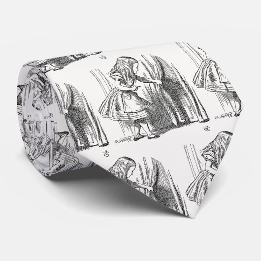 Alice in Wonderland - Alice Op zoek naar de deur Stropdas (Opgerold)