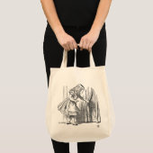 Alice in Wonderland - Alice Op zoek naar de deur Tote Bag (Voorkant (product))