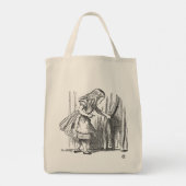 Alice in Wonderland - Alice Op zoek naar de deur Tote Bag (Achterkant)