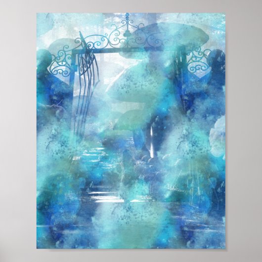 Alice in Wonderland Alice Vertical Print (Voorkant)