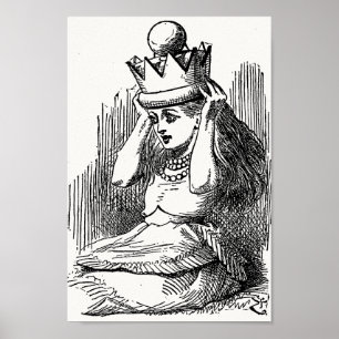 Alice in Wonderland - Alice vindt de gouden kroon Poster