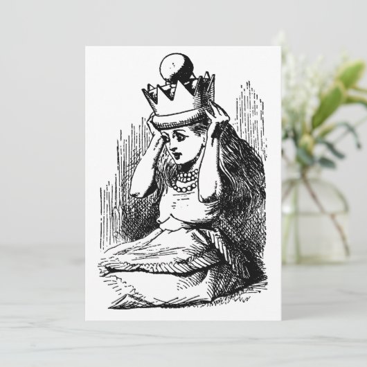 Alice in Wonderland, Alice w Queen's Crown (Staand voorkant)
