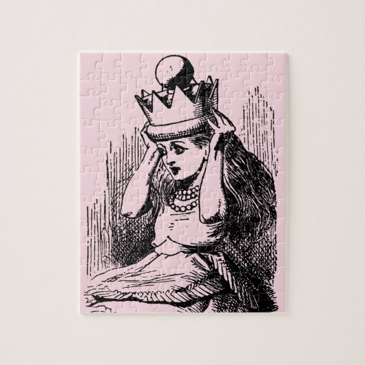 Alice in Wonderland, Alice w Queen's Crown Legpuzzel (Verticaal)