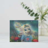 Alice in Wonderland Ansichtkaart Briefkaart (Staand voorkant)