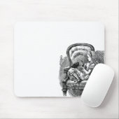  Alice in Wonderland antiek emo gothic Muismat (Met muis)