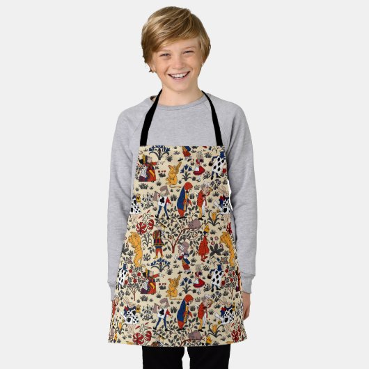 Alice in Wonderland Apron Schort (Gedragen)