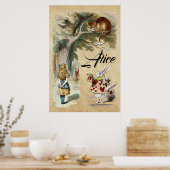 Alice in Wonderland Art Print, Herald - ALICE Poster (Keuken)