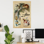 Alice in Wonderland Art Print, Herald - ALICE Poster (Thuiskantoor)