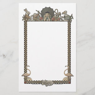 Alice in Wonderland Art Stationery, David Delamare Briefpapier