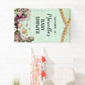 Alice in Wonderland Baby shower Banner (Insitu)