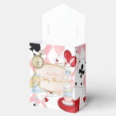 Alice in Wonderland Baby shower Bedankdoosjes (Geopend)