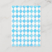 Alice in Wonderland Baby shower Breng een boek Informatiekaartje (Achterkant)