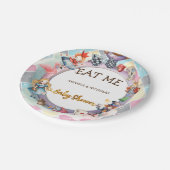 Alice in wonderland baby shower Papier Bord (Gekanteld)