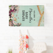 Alice in Wonderland Baby shower Spandoek (Insitu)