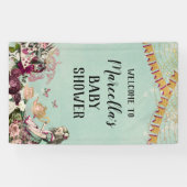 Alice in Wonderland Baby shower Spandoek (Horizontaal)