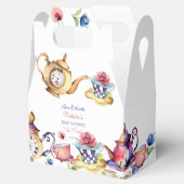 Alice in wonderland baby shower theefeest gunst bedankdoosjes (Geopend)